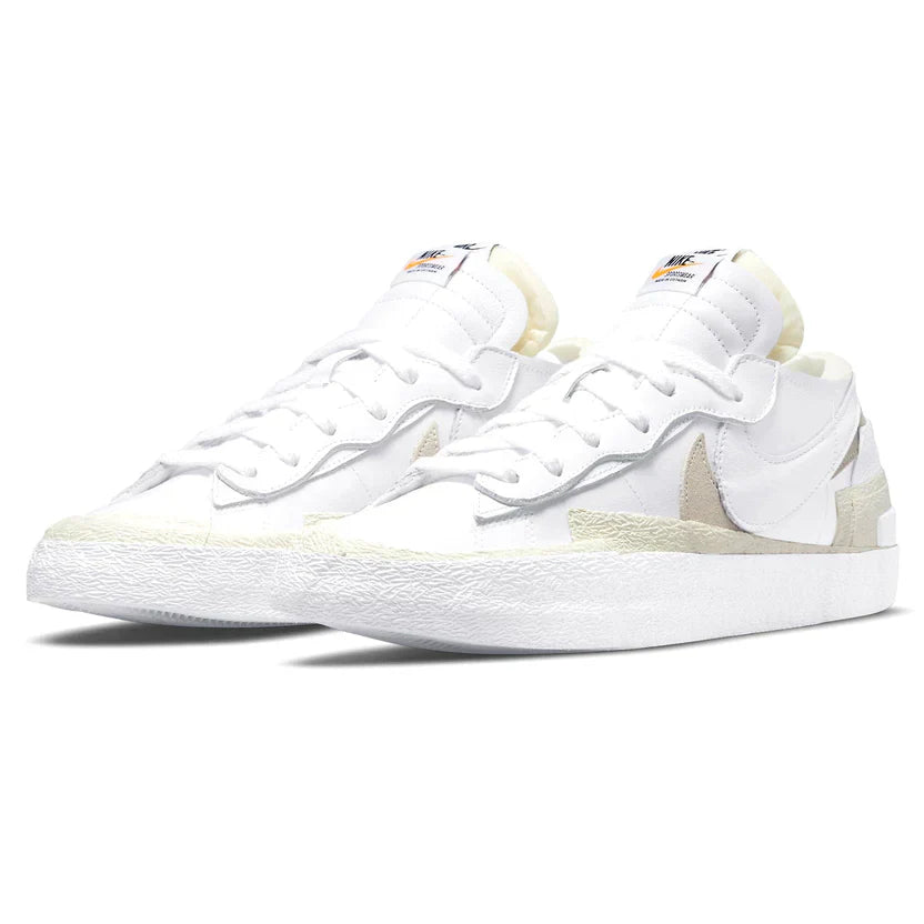 Nike x Sacai Blazer Low 'White Patent Leather'