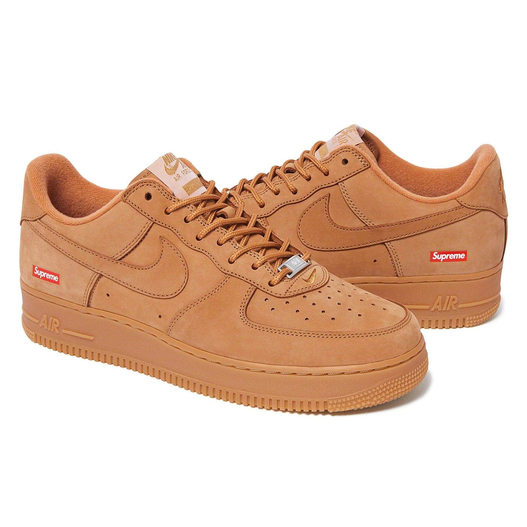 Nike x Supreme Air Force 1 Low 'Wheat Flax'