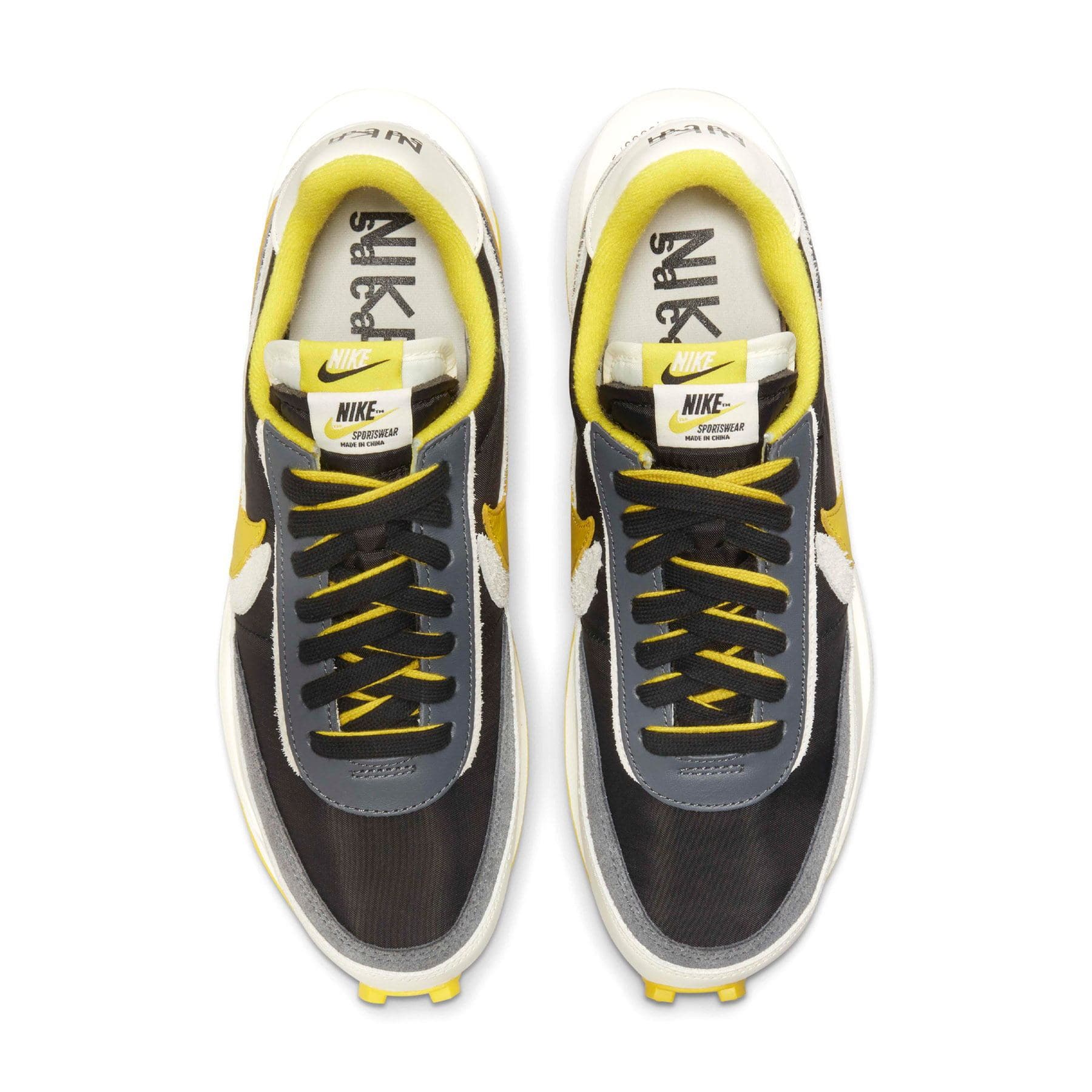 Nike LD Waffle x Sacai x Undercover 'Black Bright Citron'